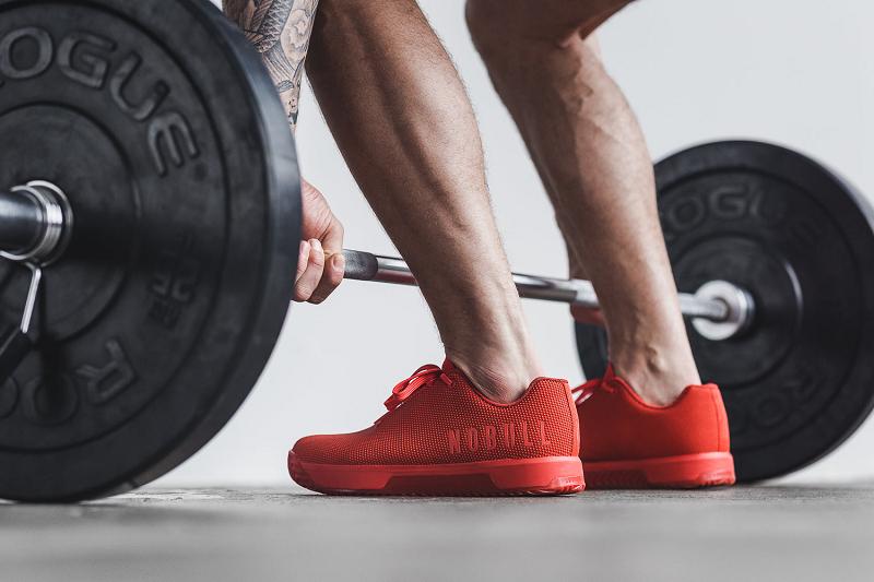 Nobull Alert+ Men's Trainers Red | USA N1533W